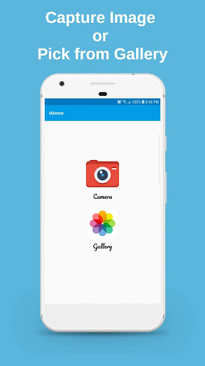 Android application iMeme screenshort