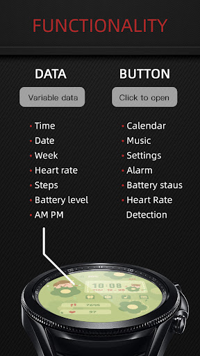 Spring Blossoms For Wear OS Screen 2