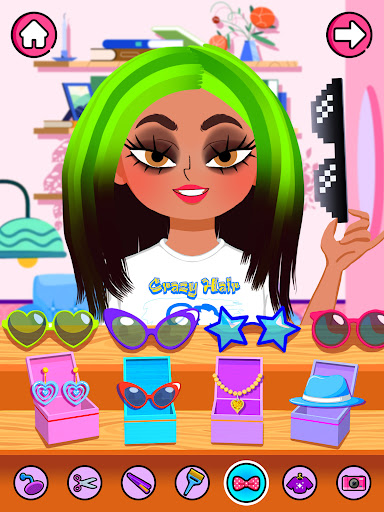 Hair Salon Makeup Girls Games screenshot 5