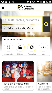 Páginas Amarillas España Screenshot