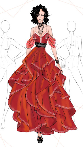 Fashion Design Sketches Book Screen 3