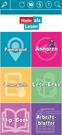 Android application Mehr als Lesen screenshort