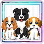 Cover Image of Download How To Draw Dog  APK