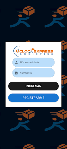 Android application Oclock Express screenshort