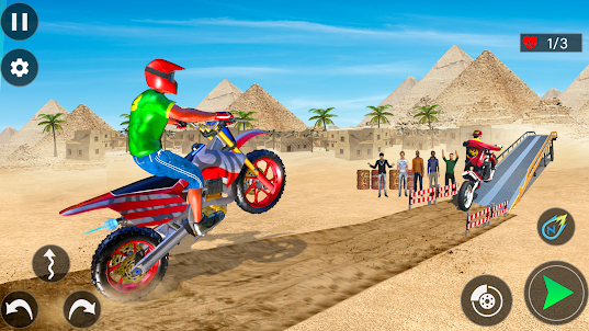Dirt Bike Stunt Moto 3D Game
