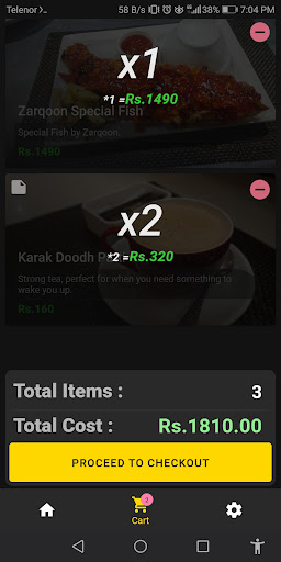 Zarqoon - Food Delivery