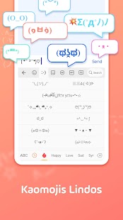 Teclado Emoji Facemoji & Fonts Screenshot