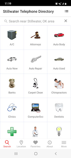 Android application Stillwater Telephone Directory screenshort