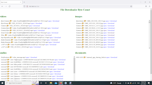 Imej tangkapan skrin