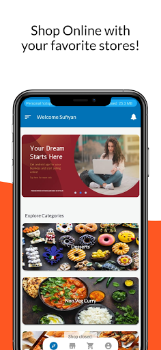 Digital Dukaan-Shop online wit