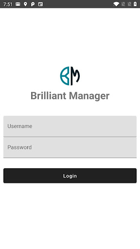 Brilliant Manager Screen 2