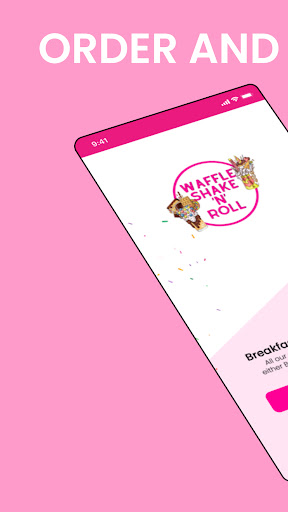 Android application Waffle Shake N Roll screenshort