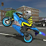 Sports bike simulator Drift 3D icon