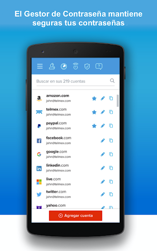 Gestor de Contraseñas Telmex Screen 2