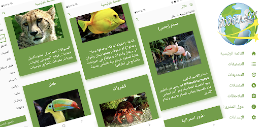 Zoogalaxy الحيوانات
