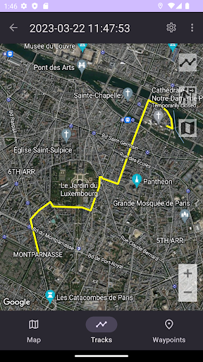 GPS Book Screen 2