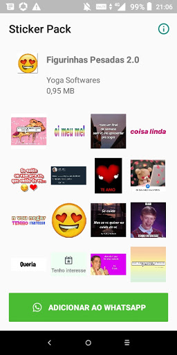 Figurinhas Pesadas whatsapp 18 Screen 2