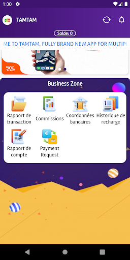 Android application TamTam screenshort