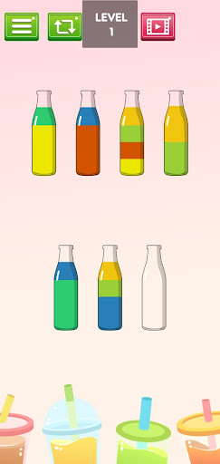 Android application Water Color Sort: Puzzle Game screenshort