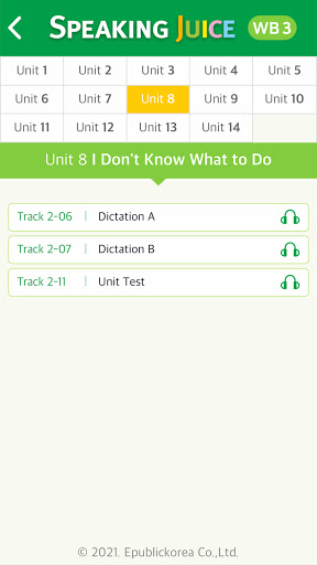 Speaking Juice Screen 3