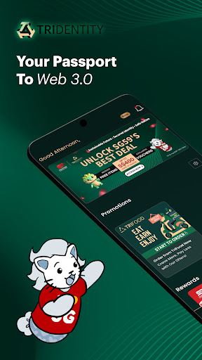 Android application Tridentity screenshort