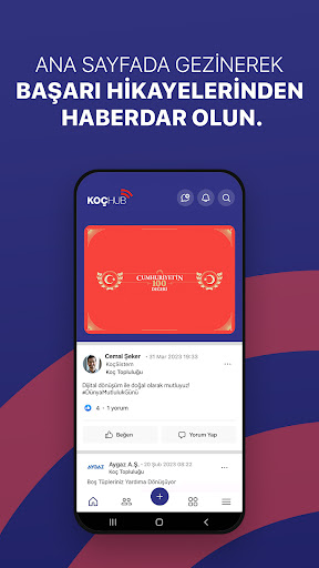 Koç.Hub Screen 2