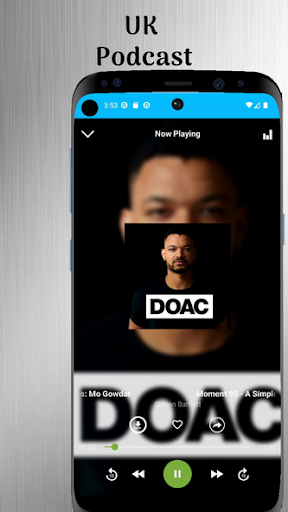 Android application UK Podcast screenshort