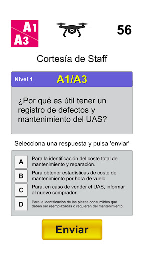 Tests examen piloto dron aesa Screen 3