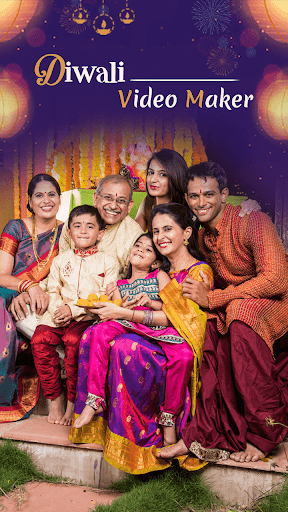 Diwali Video Maker with Music and Diwali Theme