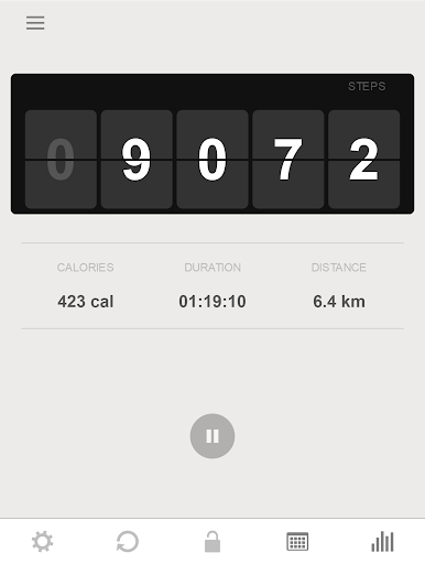 Screenshot of Pedometer - Step Counter