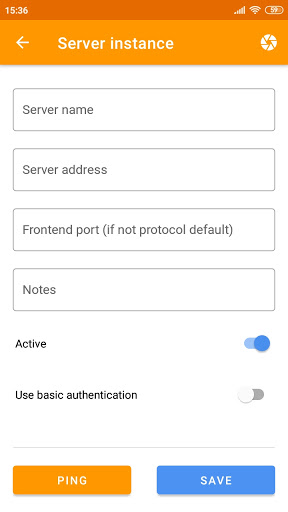 Android application LinkedPipes ETL Client screenshort