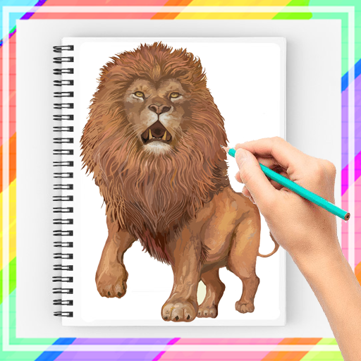 How to Draw Lion Step by Step - Apps on Google Play