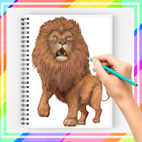 Как нарисовать льва шаг за шагом