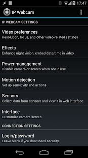 IP Webcam Pro Screenshot