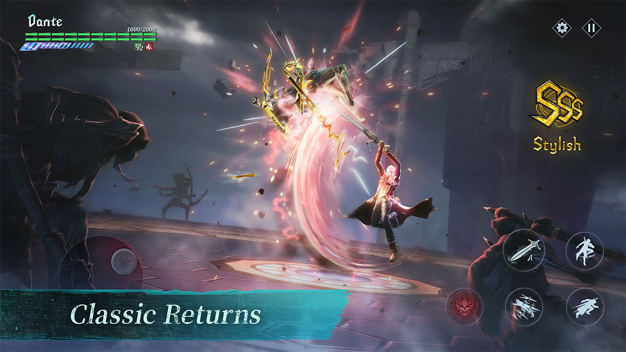 Devil May Cry: Peak of Combat Mod APK screenshot 6 - Android mod game interface