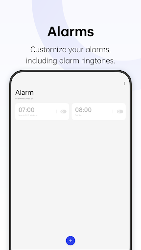 Screenshot of OneplusClock