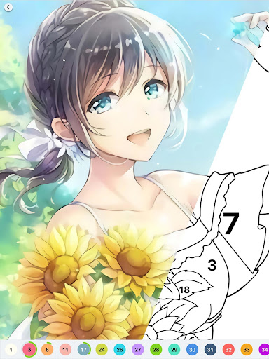 Anime Paint - Color By Number 1.2.6 Screenshots 7
