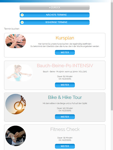 Berlinger Fitness Training