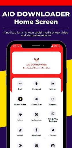 AIO Downloader- All In One Soc Screen 2