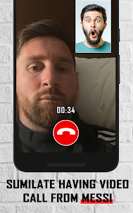 Messi video call - chat prank