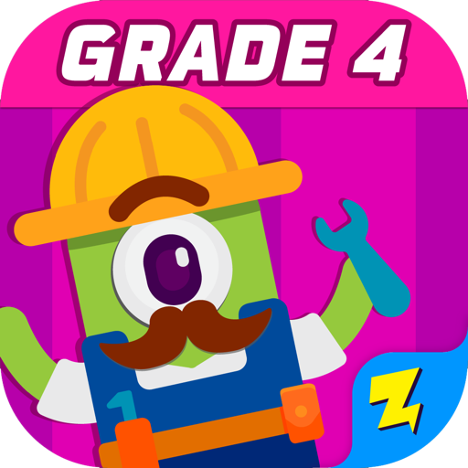 4th Grade Math: Fun Kids Games logo