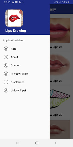 Learn Drawing Lips Easy Step Screen 2