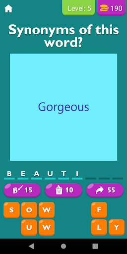 Guess The Synonym Game