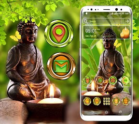 Lord Buddha Launcher Theme