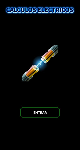 Android application Cálculos Eléctricos screenshort