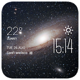 Galaxy2 weather widget/clock icon