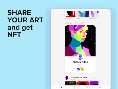 SketchAR Create Art & get NFT Screenshot