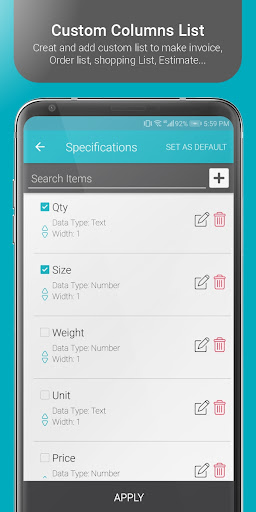 PDF List Maker Screen 3