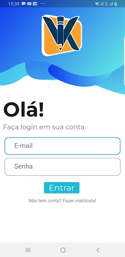 Android application VK Redação screenshort