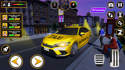 Real Taxi Driver Taxi Sim Game Screen 3